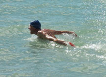 Frank Swimming